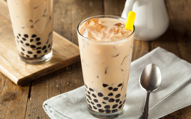 Bubble tea al latte