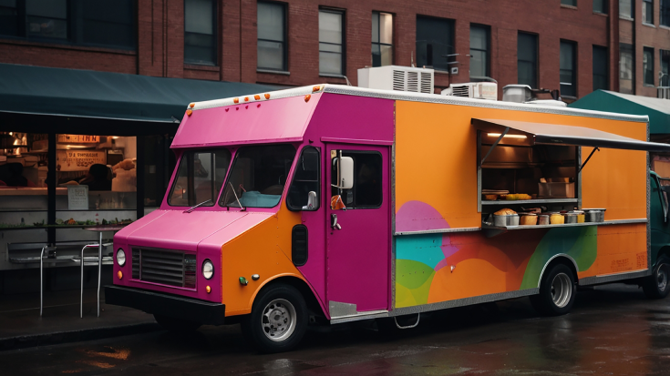 Food Truck colorato