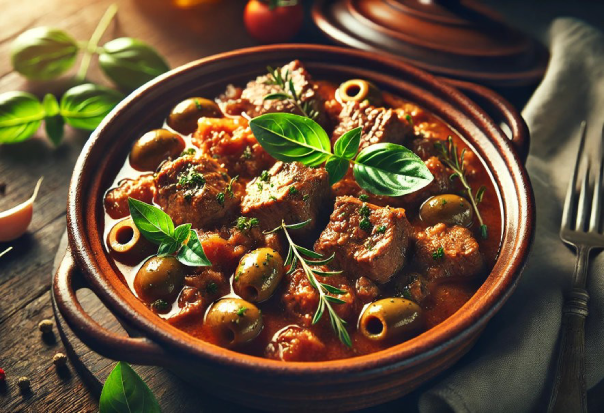 Vitello alle olive