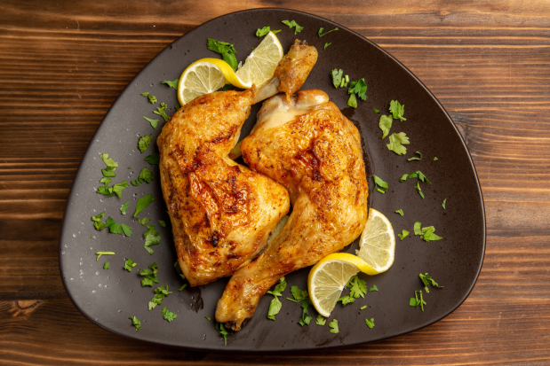 Pollo croccante al limone