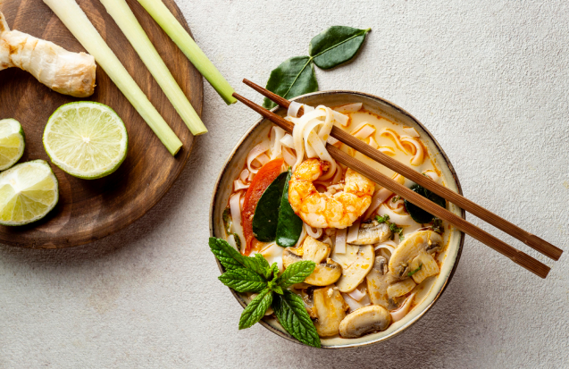  Food Truck di cucina asiatica halal