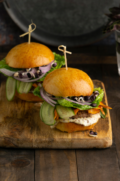 L'hamburger vegetariano 